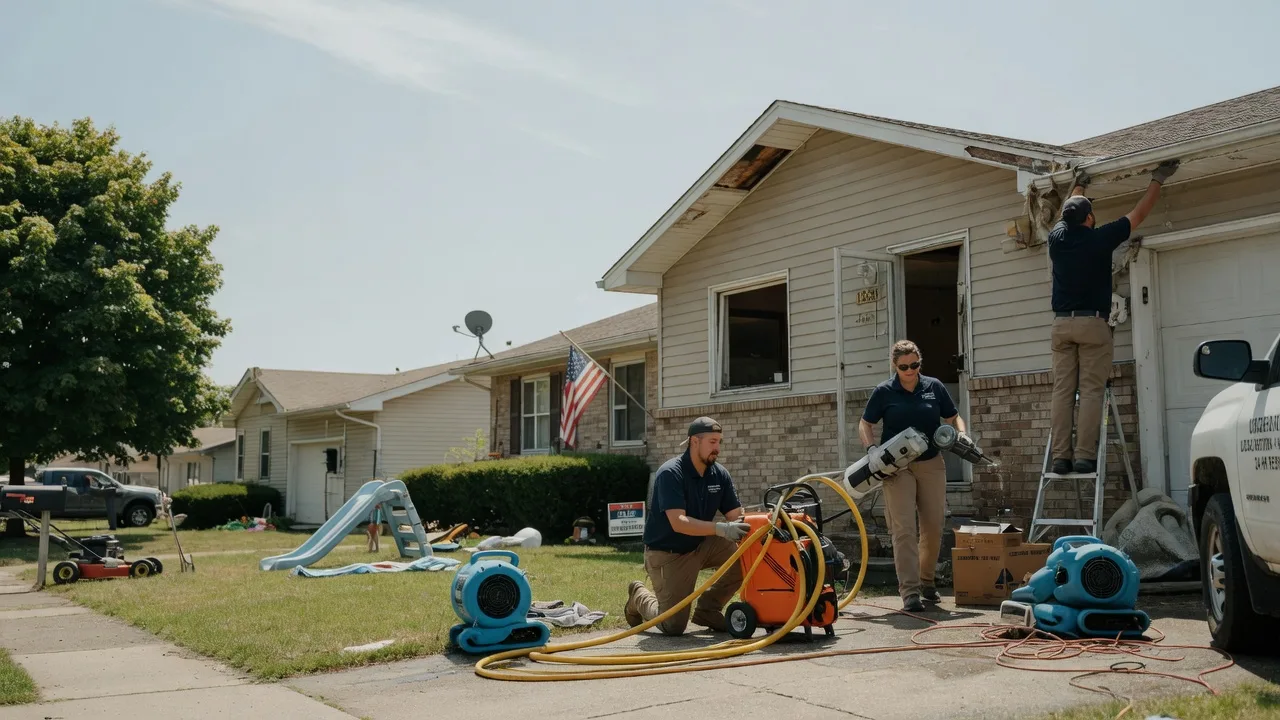 Water Damage Restoration in Tecumseh, MI near me